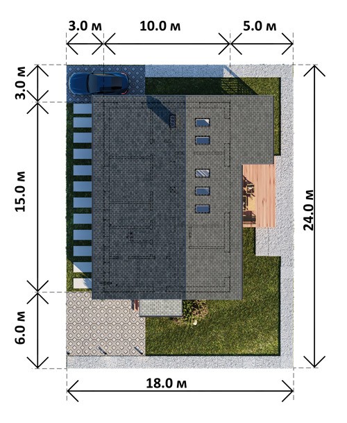 ПРОСТОЙ планировка этажей - фото 1