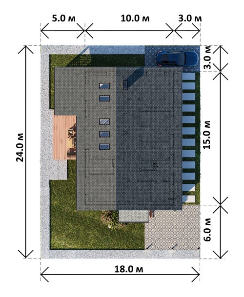 ПРОСТОЙ планировка этажей - фото 1