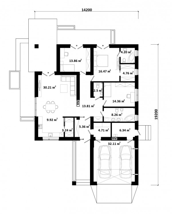 ARIEL 4 планировка этажей - фото 1