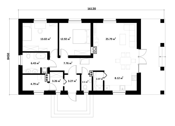 DECYMA 3 планировка этажей - фото 1