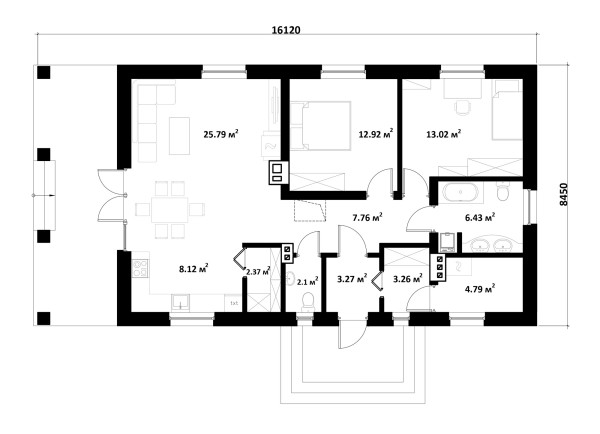 DECYMA 3 планировка этажей - фото 1