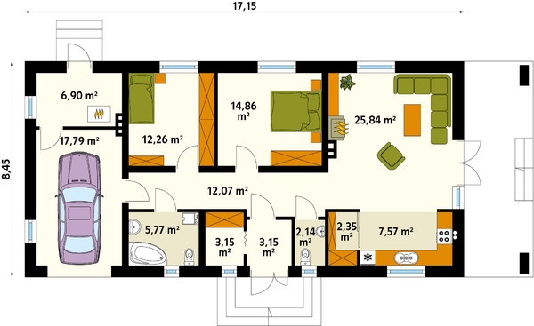 DECYMA 4 планировка этажей - фото 1