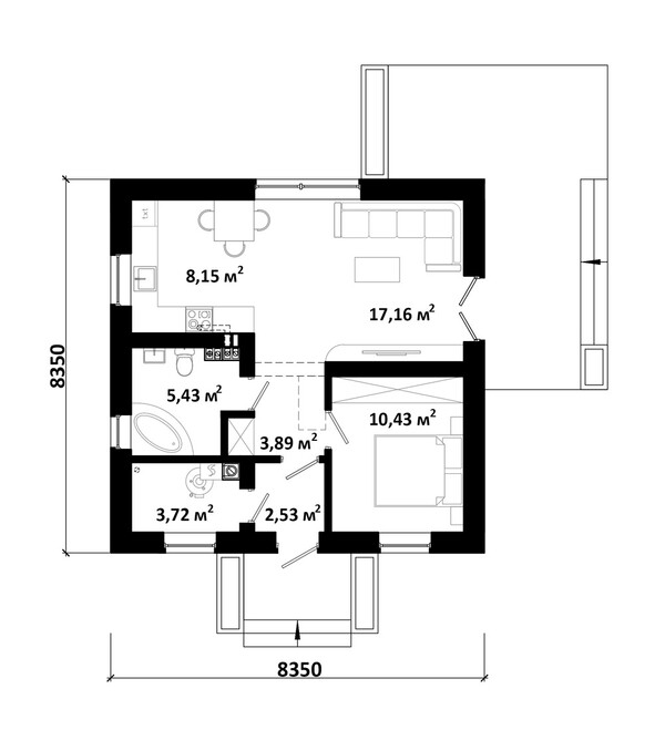 IMBIR планировка этажей - фото 1
