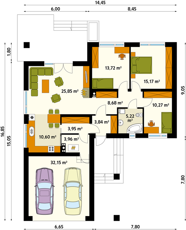 KIWI планировка этажей - фото 1