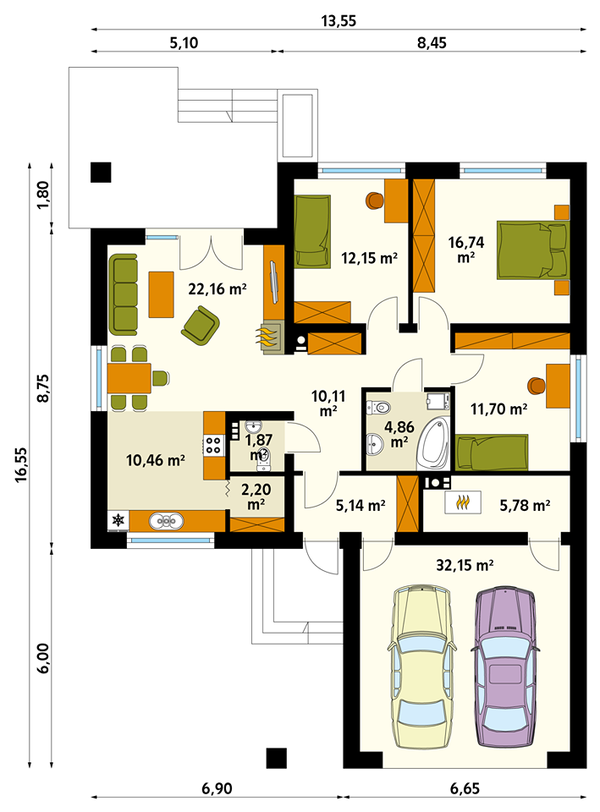 KIWI 3 планировка этажей - фото 1