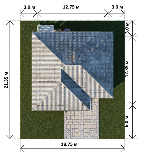 UMBRA планировка этажей - фото 1