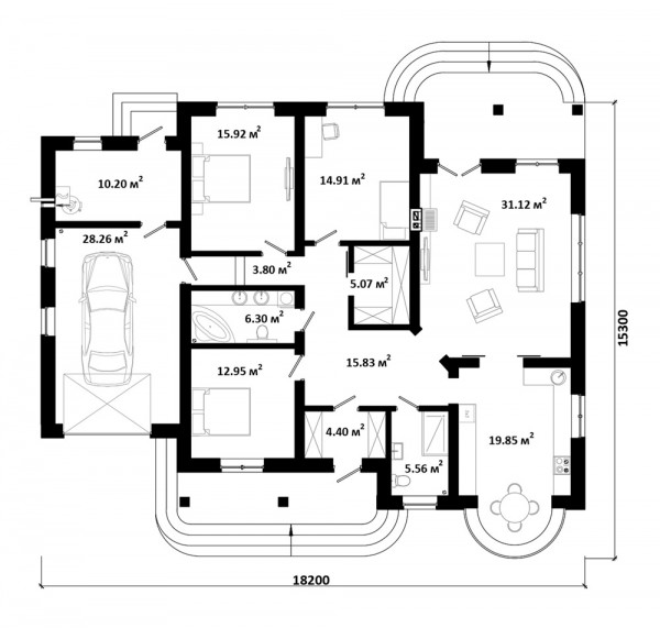ZOSKA 2 планировка этажей - фото 1