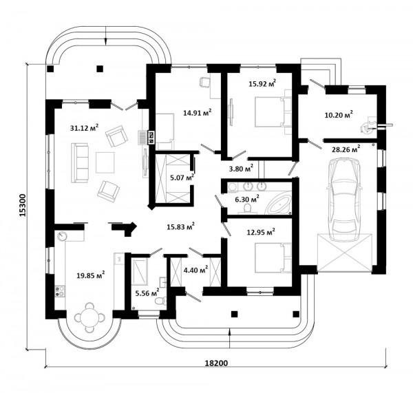 ZOSKA 2 планировка этажей - фото 1
