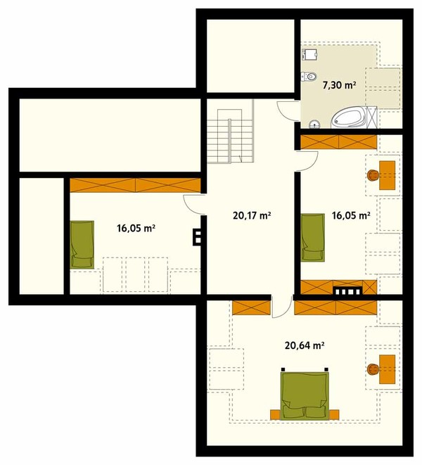 AKSAMIT 2 планировка этажей - фото 2