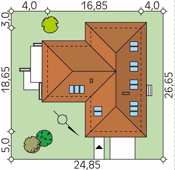 AKSAMIT 2 планировка этажей - фото 1