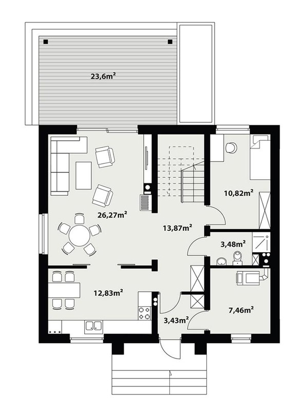 BRUNO 3 планировка этажей - фото 1