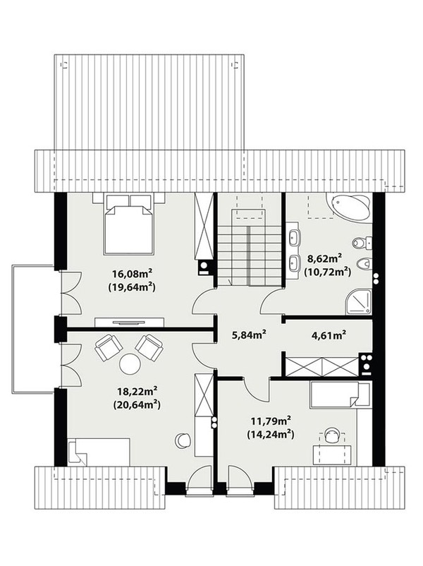 BRUNO 3 планировка этажей - фото 2