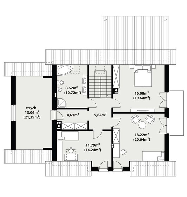 BRUNO планировка этажей - фото 2