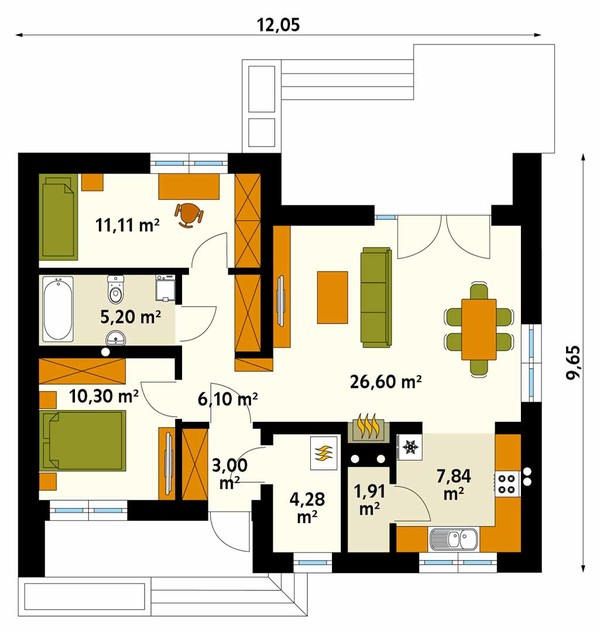 MAK 2 планировка этажей - фото 1