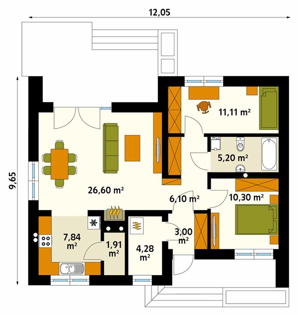 MAK 2 планировка этажей - фото 1