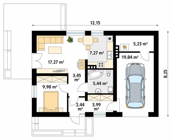 IMBIR 3 планировка этажей - фото 1