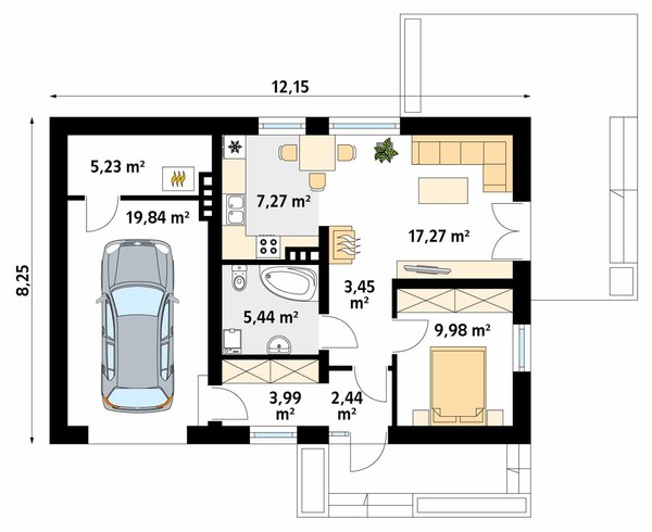IMBIR 3 планировка этажей - фото 1
