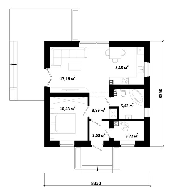 IMBIR 4 планировка этажей - фото 1