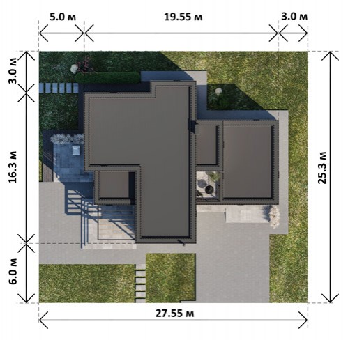 Открытый планировка этажей - фото 1